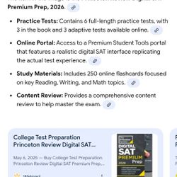 Digital SAT PREMIUM PREP BOOK