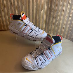 Nike Air More Uptempo Rayguns #DD9223-100 SIZE 10