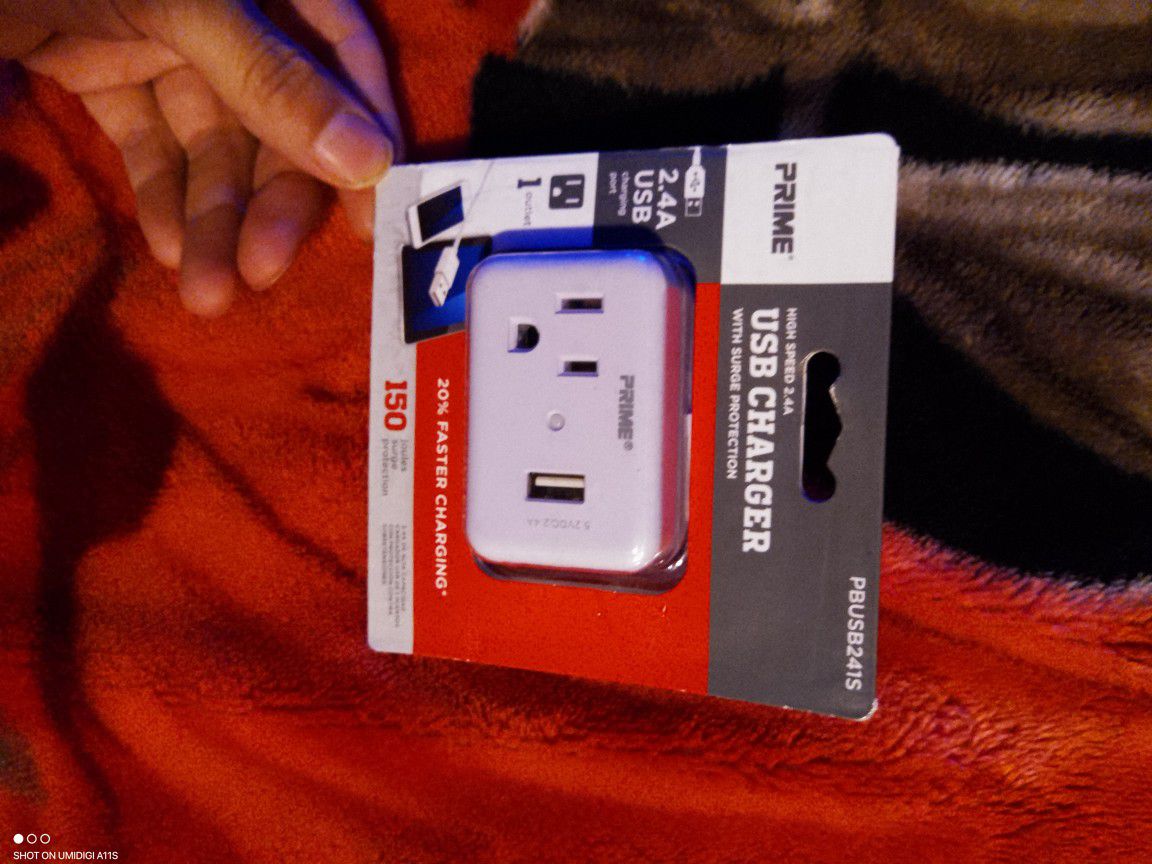 New USB Wall Charger 