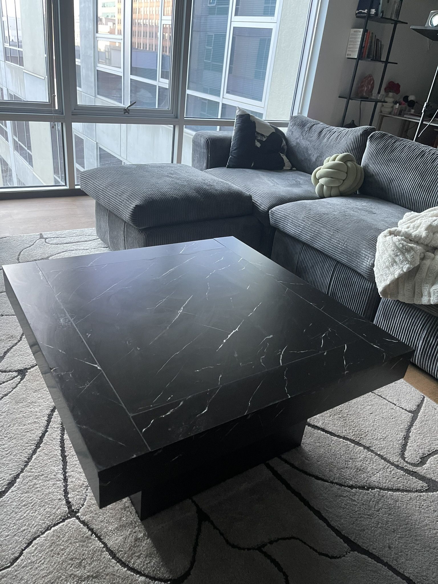Black Marble Coffee Table