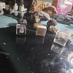 Purple Flourite And Pyranite? With No Matrix 