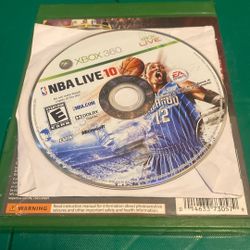 Xbox 360 NBA Live 10 Xbox Live