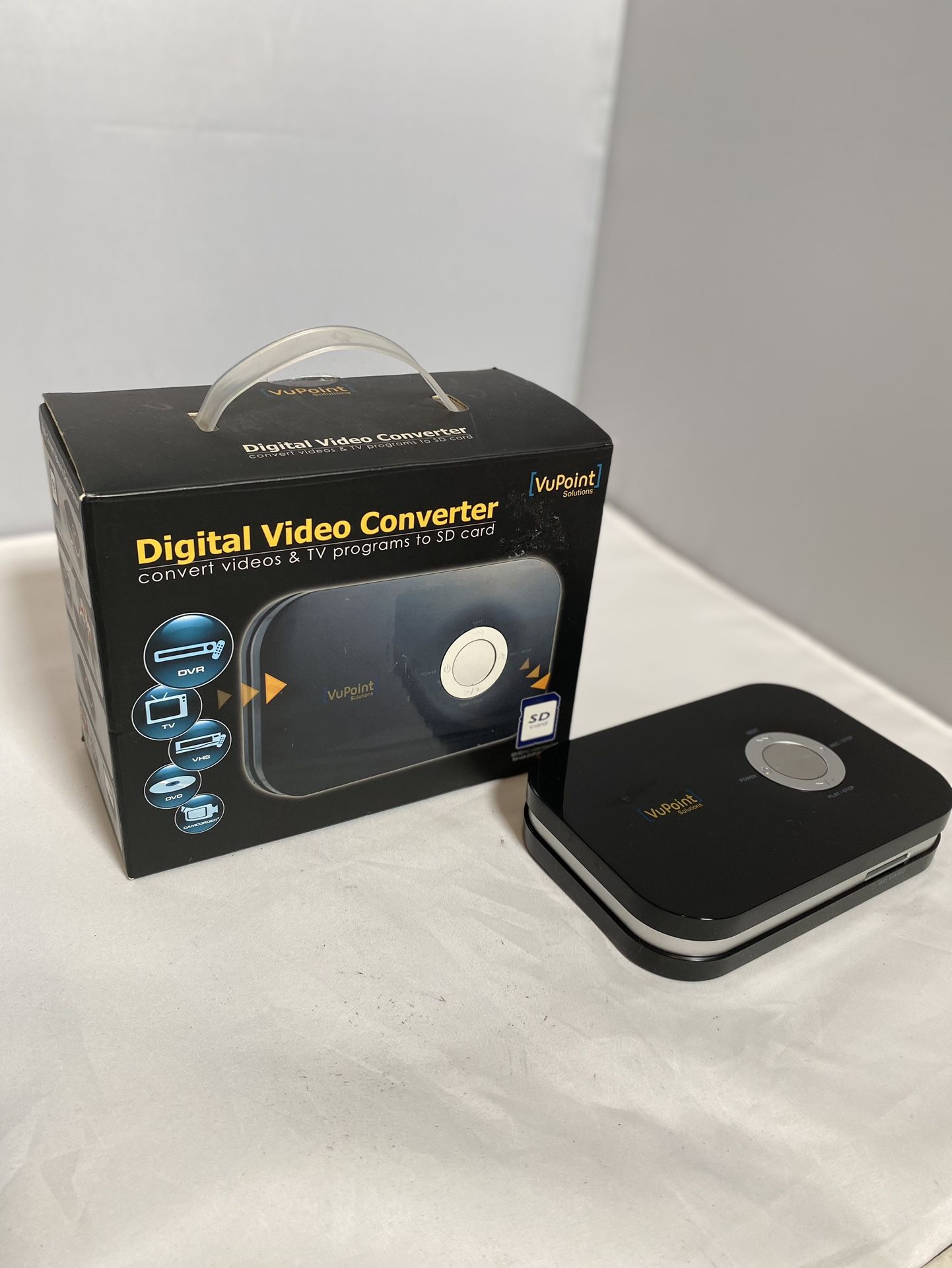 VuPoint Digital Video Converter Convert Videos TV Programs to Digital - NEW