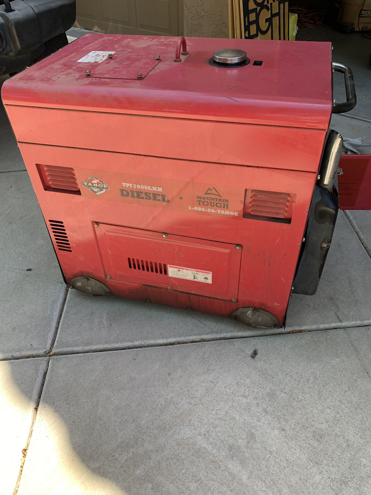 Tahoe Diesel Generator 7000 for Sale in Queen Creek, AZ