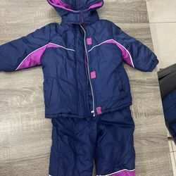 18 month girl snow suit