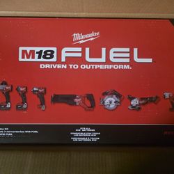 Milwaukee 7 Piece FUEL Combo Kit