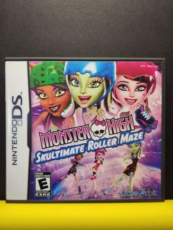 NINTENDO DS MONSTER HIGH SKULTIMATE ROLLER MAZE