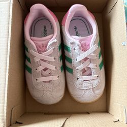 Adidas Gazelle pink/teal 6K