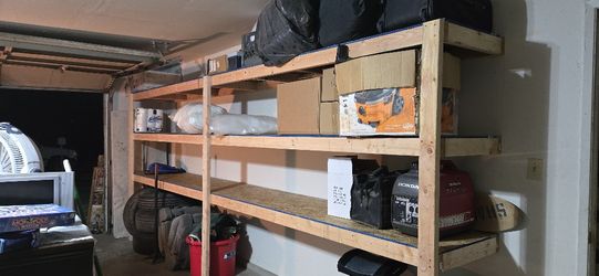 Custom Heavy Duty Shelves 
