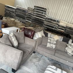 Fabric Sofa & Loveseat 