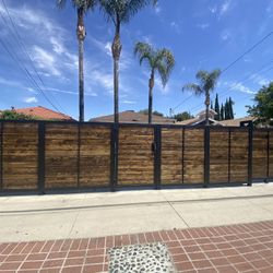 Front Fences And Slide Gate