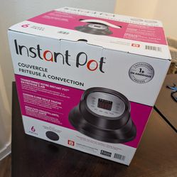 BRAND NEW Instant Pot Air Fryer Lid (6 Qt, Unopened Box)