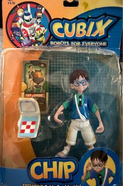 2001 Cubix Chip Action Figure with Card – $15