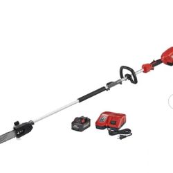 M18 FUEL 10 in. 18V Lithium-Ion Brushless Electric Cordless Pole Kit with Attachment Capability and 8.0 Ah Battery