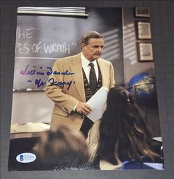 🔥William Daniels Signed Autographed 8x10 Beckett COA Boy Meets World Mr. Feeny🔥
