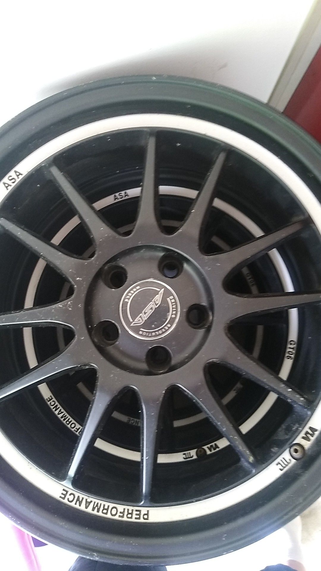 3 18" by 7" ASA Driving revolution performance wheels