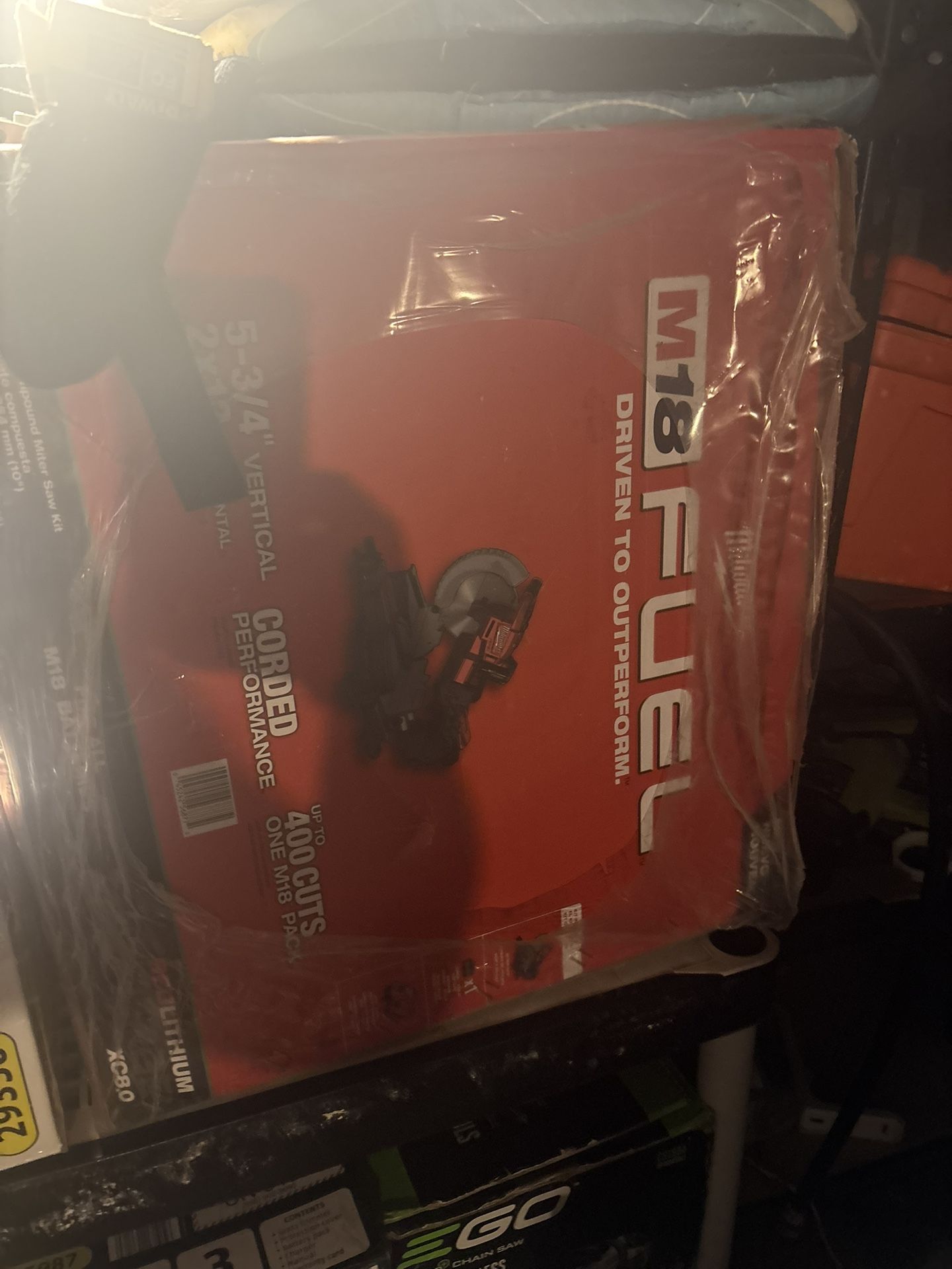 Brand new in the box fuel, Milwaukee, hammer drill and impact gun combo kit