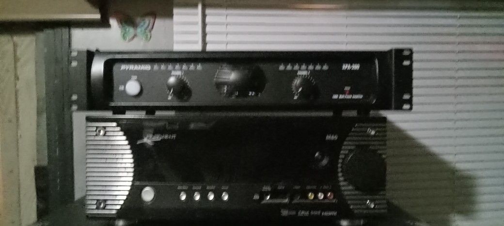 Home Stereo Receiver And Amp