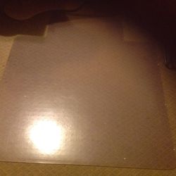 Chair mat with standard Lip -Used