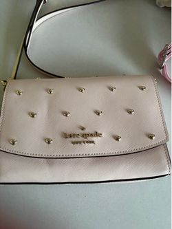 Kate spade pink heart purse