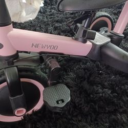 NewYoo 3/1 Converts Push, Tricycle, Balance Bike