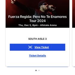 fuerza regida pero no te enamores tour 