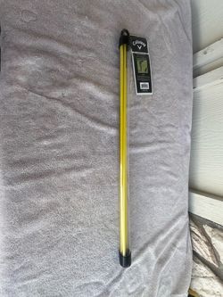 Callaway Alignment Stix, Golf Swing Trainer, Yellow, 48 Inches (Collapsible)