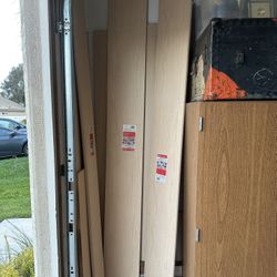 Used Shelf Board: 97”; Natural Oak Color 3 Available
