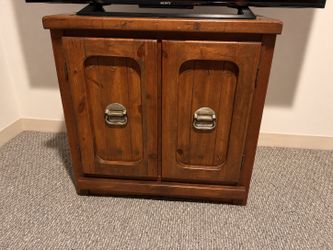 Real Solid wood tv cabinet