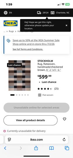 IKEA rug