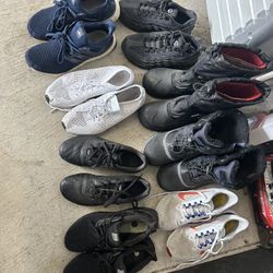 Lot Of Boys Shoes Size 4-9