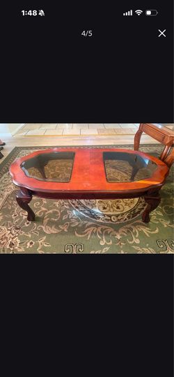 Coffee table three-piece set