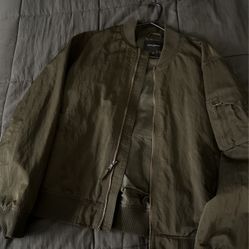 Banana Republic Olive Green Jacket Size L