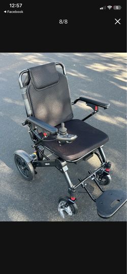 Brand new electric wheelchair lightweight worth $1000