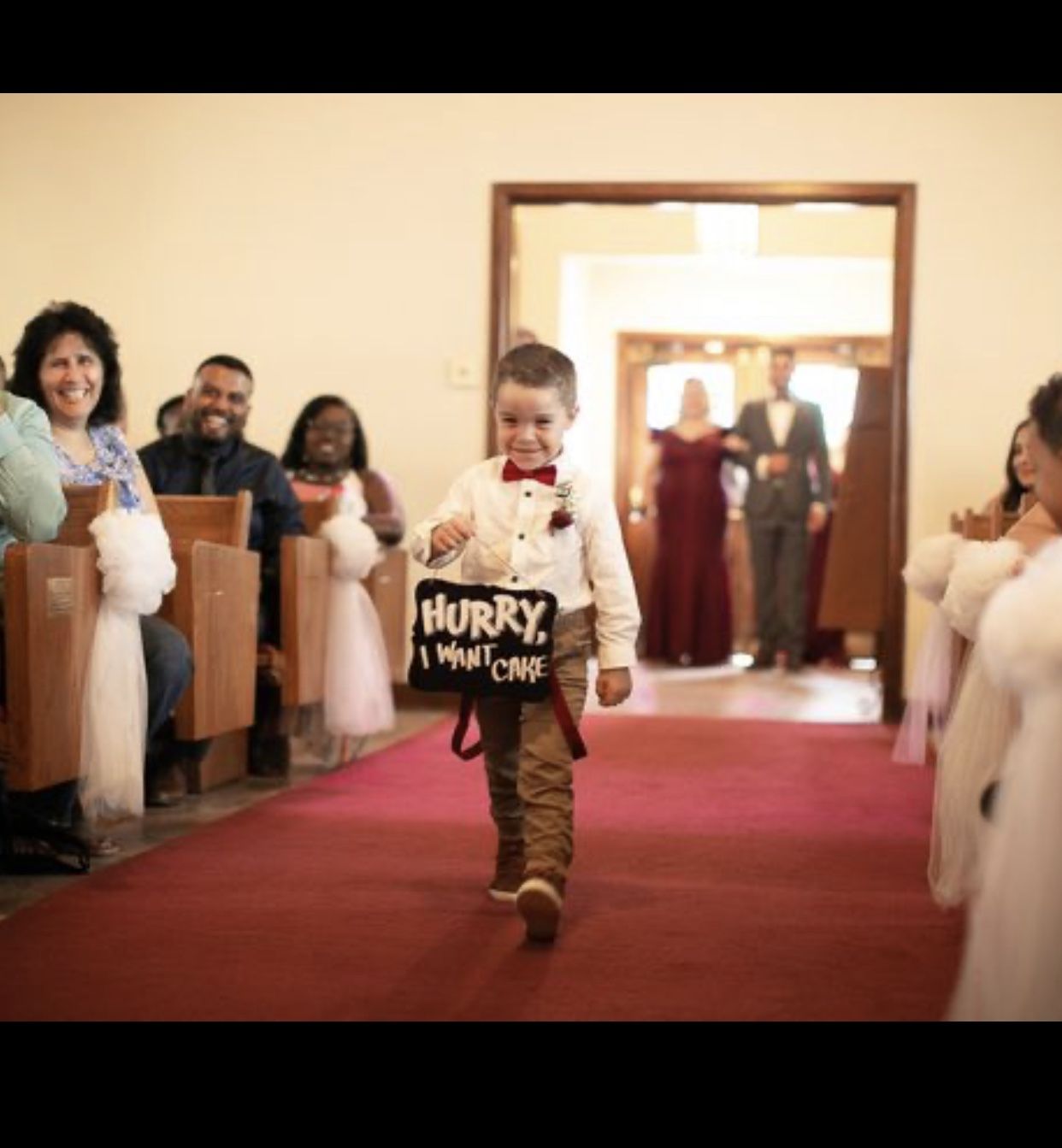 Ringbear Sign for Wedding