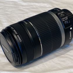 Canon EF-S 55-250mm f/4-5.6 IS STM Telephoto Lens – Like New