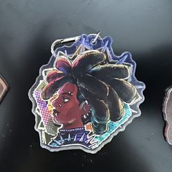 Spider-Verse Double-Sided Keychains - Make Offer
