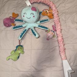 Nursery Octopus Mobile for Crib 