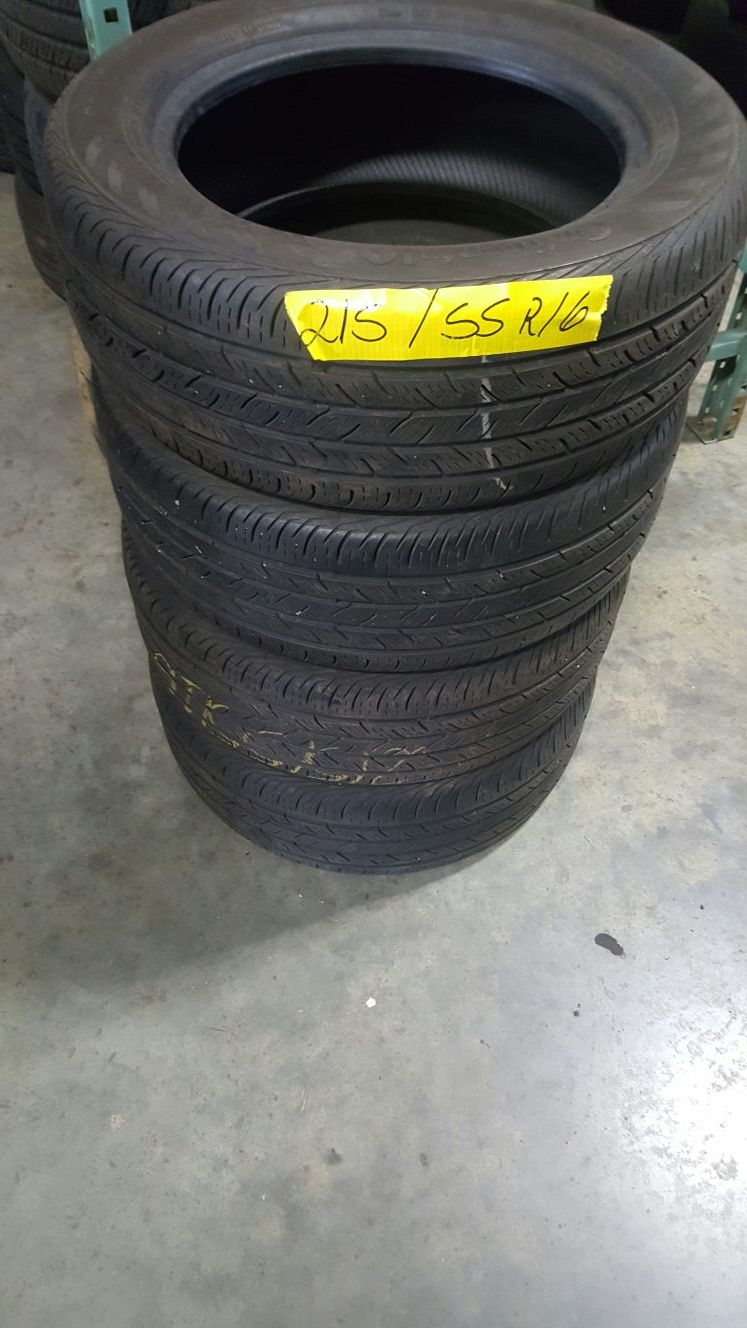 P215/55/16..... on sale now..
