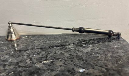 Vintage Silver Tone Candle Snuffer