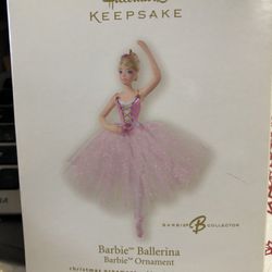 2007 hallmark keepsake Barbie ballerina ornament