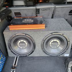 Speakers + Amplifier Combo
