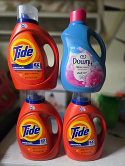 TIDE DETERGENT BUNDLE (ORIGINAL SCENT) : $40 FOR ALL