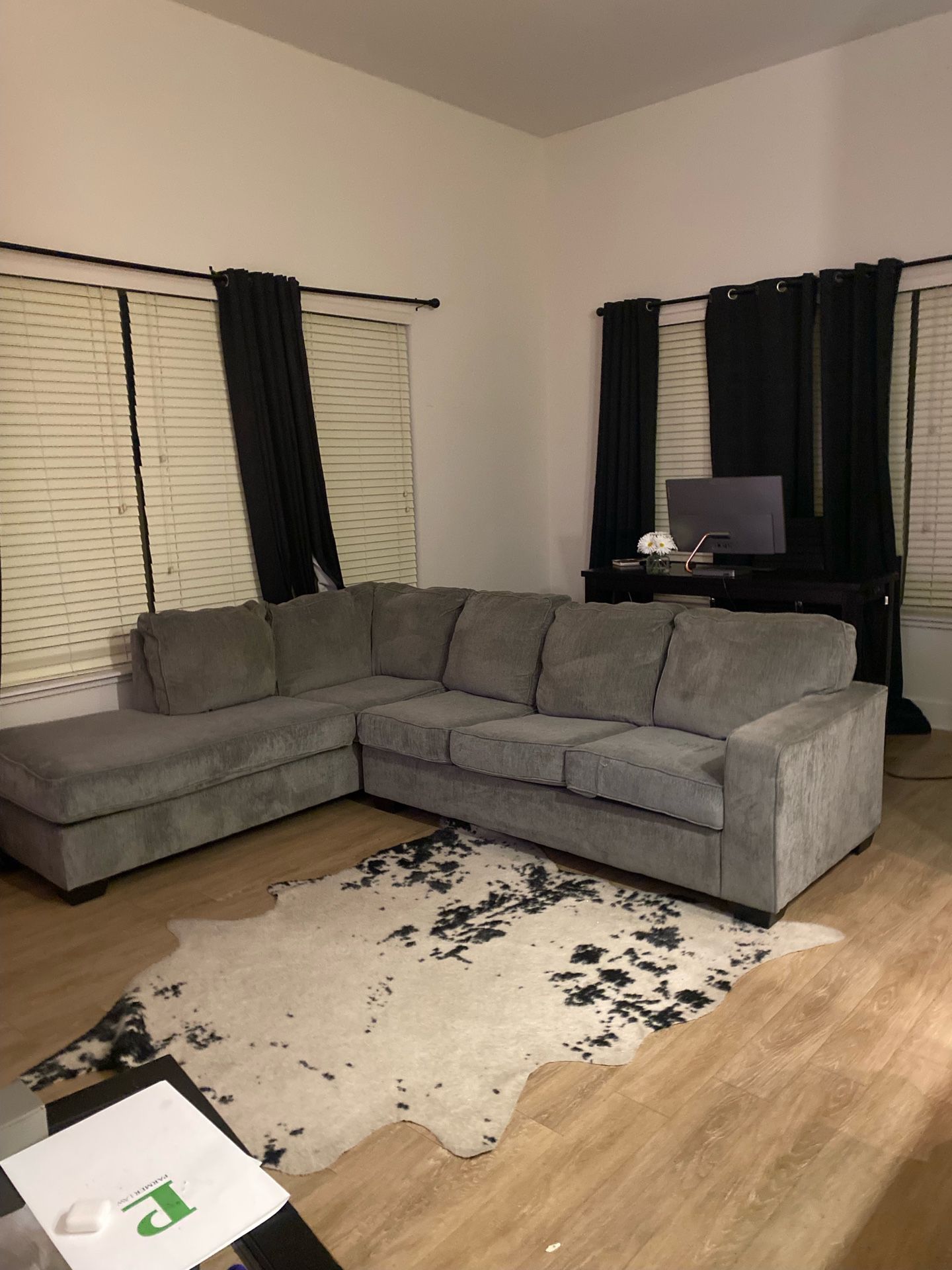 Beautiful Gray Sectional (Ashley’s Furniture)