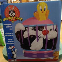 Looney Tunes "Twapped ".  Cookie Jar