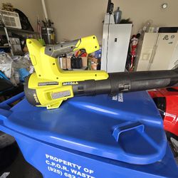 RYOBI 18v blower pcllb01