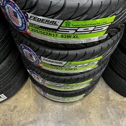 Federal SS595 In Stock 205/50/17 In Stock 100$ Ea