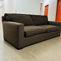 Crate and Barrel Axis 88” 3-Seater Sofa Couch Deep Modern FREE DELIVERY 