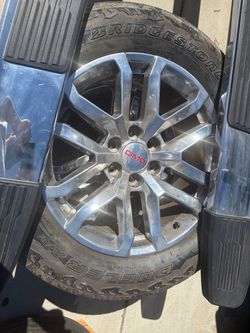 2019 gmc rim and tire