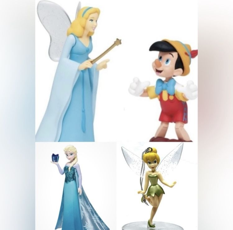 Set of 3 Disney Christmas Ornament Lottery